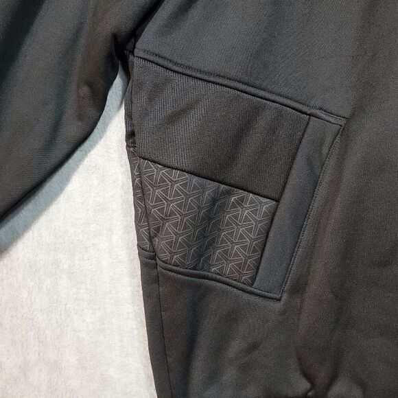 All-American Team Hoodie Mens XL Black Adidas College Soccer Sports Drawstring - Picture 7 of 11